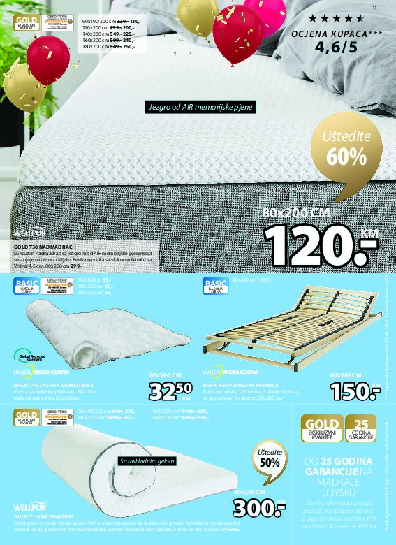 JYSK - Sedmična ponuda -65%🏷 - stranica 12