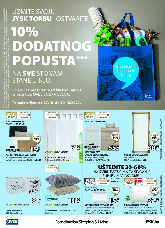 JYSK - Sedmična ponuda -65%🏷 - stranica 17