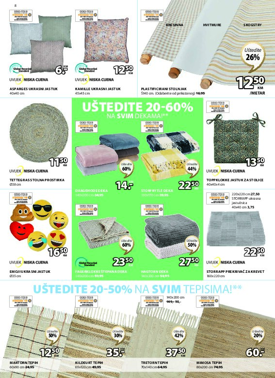 JYSK - Sedmična ponuda -65%🏷 - stranica 9