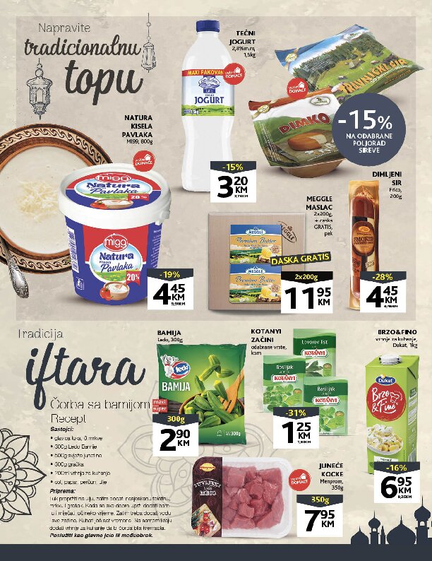Konzum ramazanski katalog - Sve nas spaja tradicionalna ramazanska sofra - stranica 6